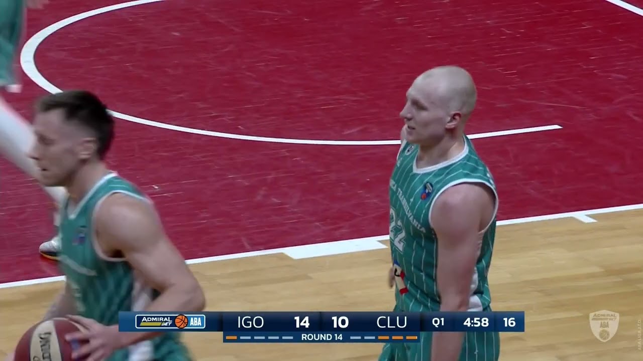 AdmiralBet ABA League 2025/26, Round 14 match: Igokea m:tel - U-BT Cluj-Napoca (10.1.2026)