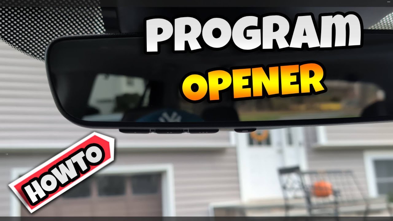 Как запрограммировать зеркало HomeLink для Honda Pilot (2023, 2024, 2025)