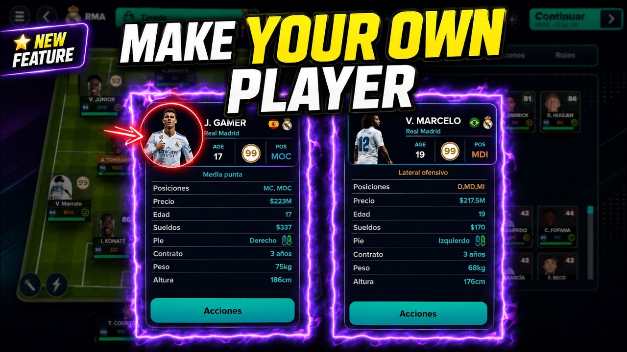 SM27: How to Create a NEW Player (Custom Player Tutorial)