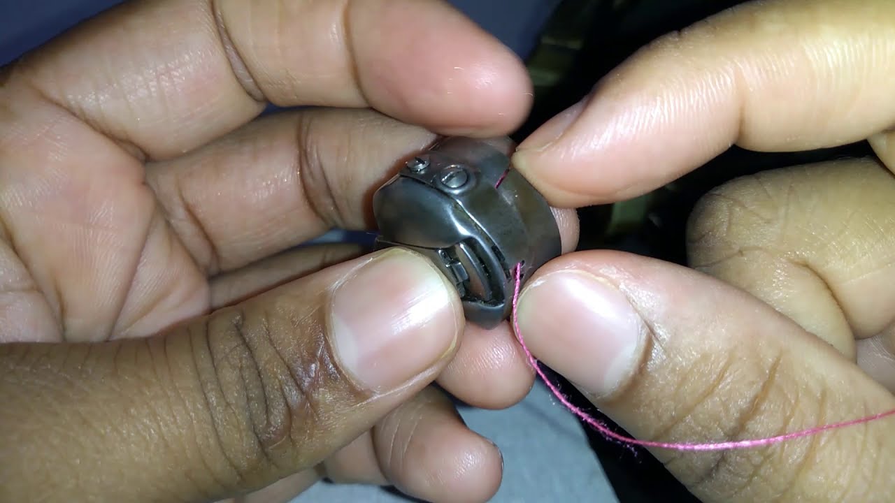 Como colocar bobina na maquina de Costura INDUSTRIAL - KARINA OLIVEIRA