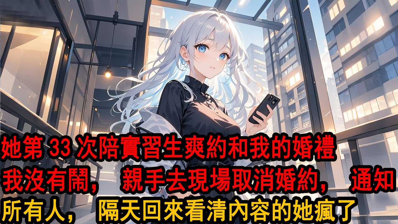 “今天不是有場婚禮，怎麼沒人”柳如煙陪實習生約完會才來酒店“半月前博達親自取消，你都幹了什麼混賬事！33次婚禮延遲都是你幹的”柳父黑著臉甩來踏照片，看清內容向來冷清的柳家掌門人瘋了