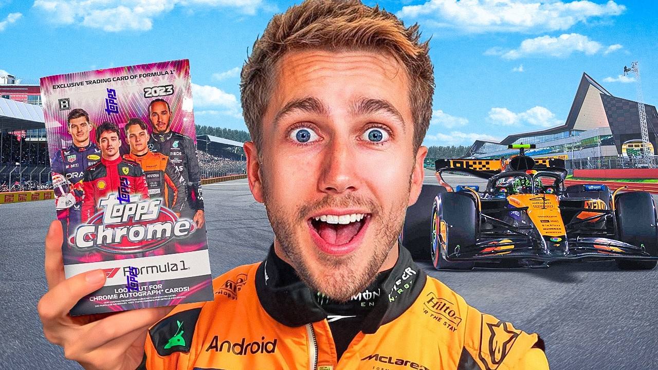 MY FIRST TIME OPENING F1 CARDS