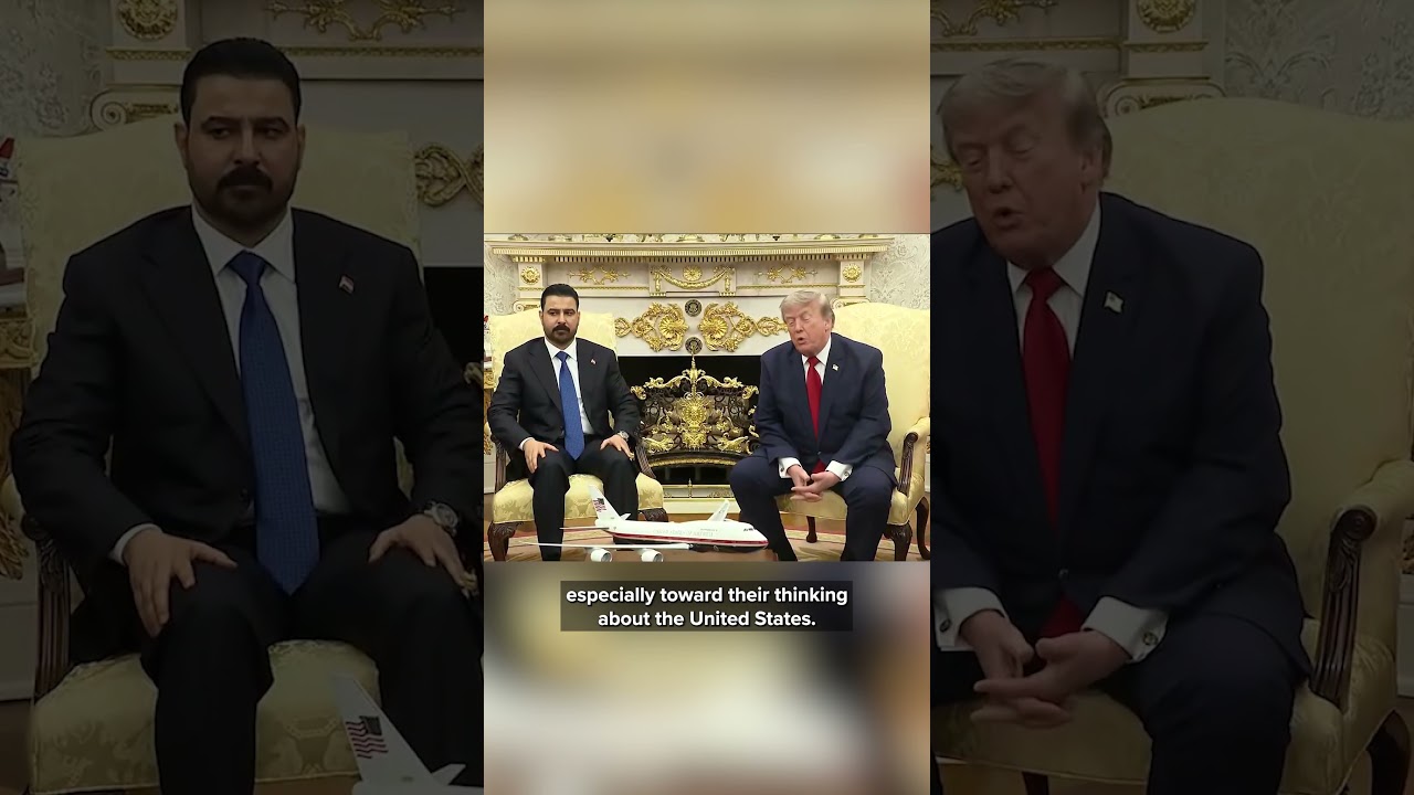 Trump calls Iraq prime minister 'YOUNG & HANDSOME,' teases economic partnerships