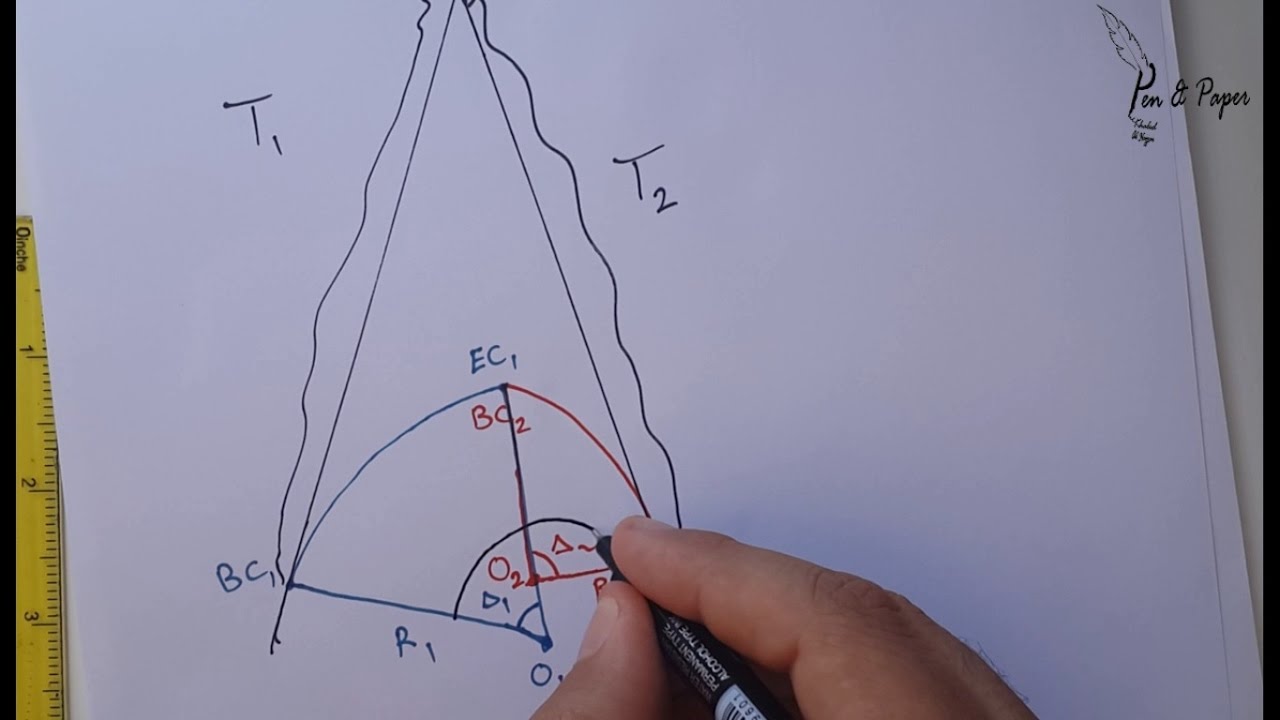 Horizontal Curve | Compound Curve | Part 1
