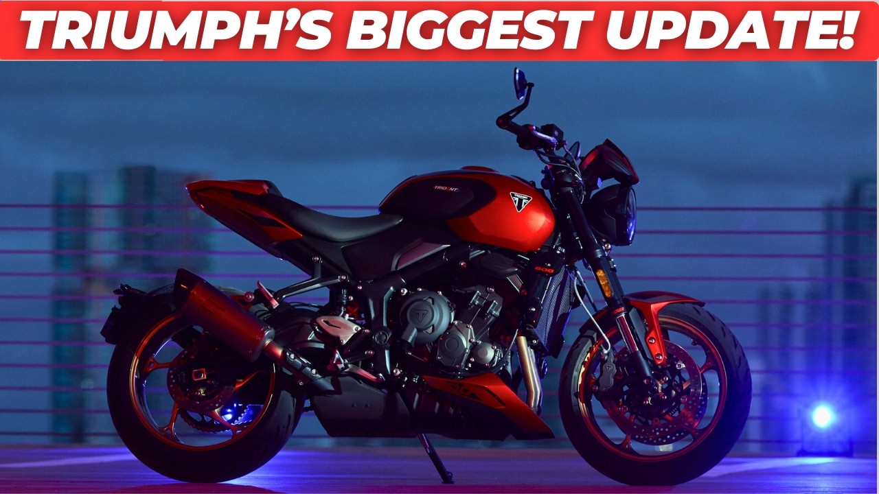 8 совершенно новых мотоциклов Triumph появятся в 2026 году — самое масштабное обновление модельно...