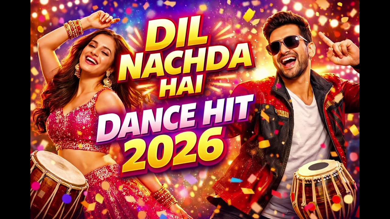 Dil Nachda Hai – Upbeat Bollywood Dance Song 2026 | Party Hit & Viral Hindi Music 