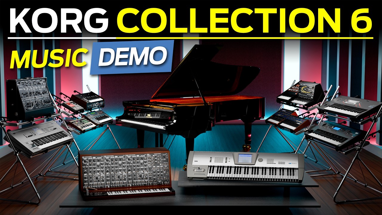 KORG COLLECTION 6 ТЕПЕРЬ С PS-3300, TRINITY И ФОРТЕПИАНО SGX-2 (БЕЗ РАЗГОВОРНОЙ ПОЛНОЙ ДЕМОНСТРАЦИИ)