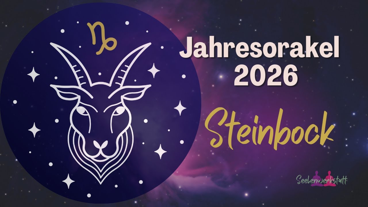 ✨ Jahresorakel 2026 | Steinbock – Entscheidungen, Turbulenzen & ein klärender Jahresabschluss 🐐🔥