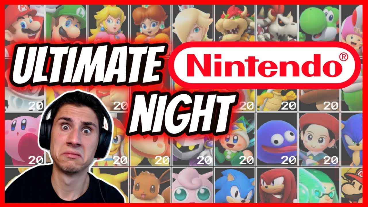 ULTIMATE NINTENDO NIGHT! | Five Nights At Freddy's Nintendo Mod | Nintendo FNAF mod