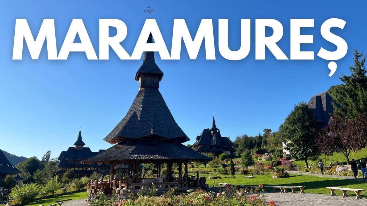 Maramureș, Romênia (Cimitirul Vesel, Mosteiro de Bârsana, Peri-Săpânţa Monastery, etc)