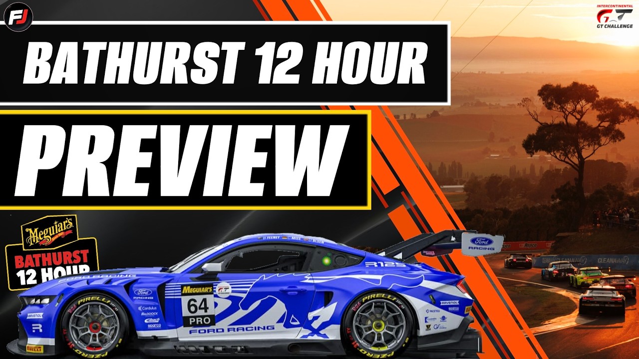 Анонс гонки Meguiar&rsquo;s Bathurst 12 Hour 2026!