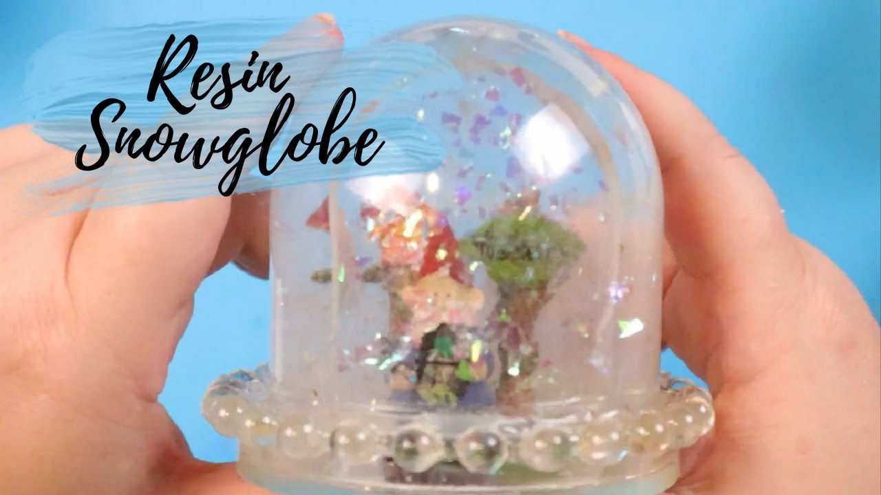 making a resin snow globe | fail?