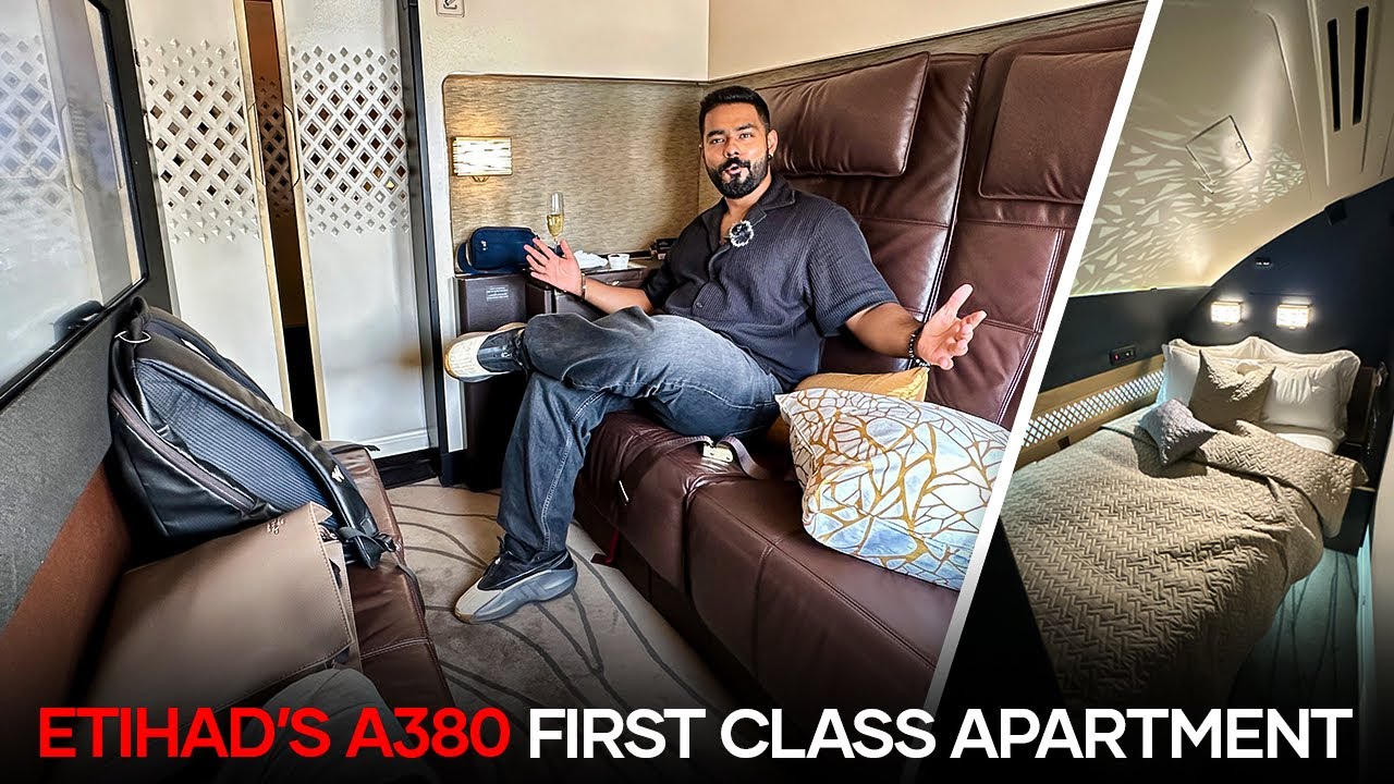 Indian Flying Etihad's A380 The Residence : World’s Best FIRST CLASS 🇦🇪 🇮🇳