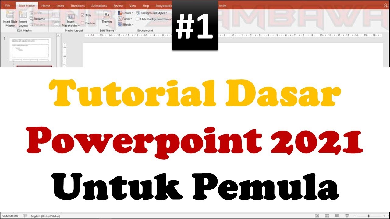 Tutorial Dasar Powerpoint 2021 Untuk Pemula