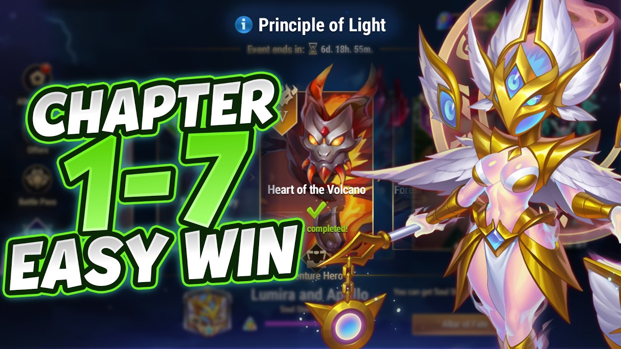 Lumira Adventure ENDING! Best Teams for All 7 Chapters | Hero Wars