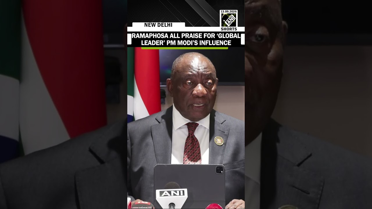 BRICS 2026: South Africa&rsquo;s Ramaphosa hails &lsquo;global leader&rsquo; PM Modi&rsquo;s influence in world issues