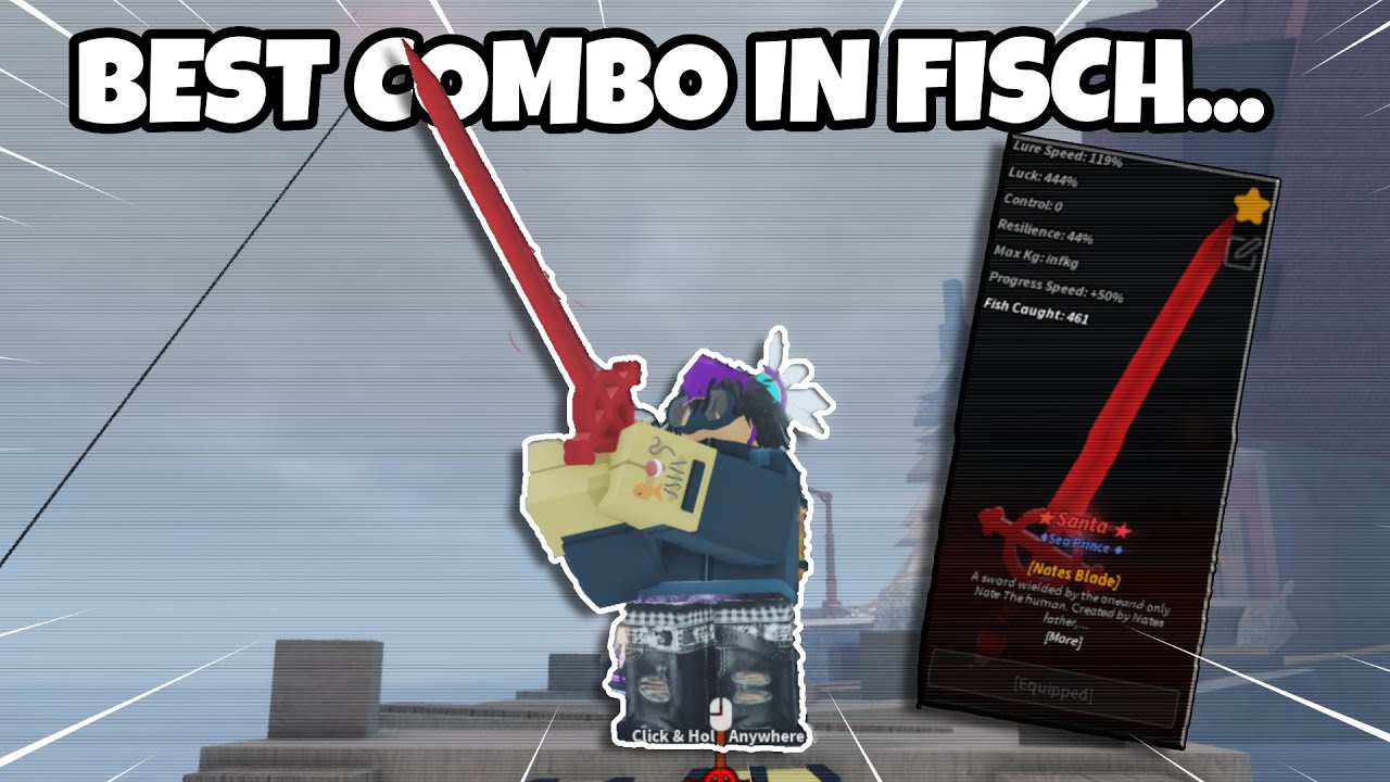 I Made The BEST ROD COMBO In Fisch... (Kinda Broken)