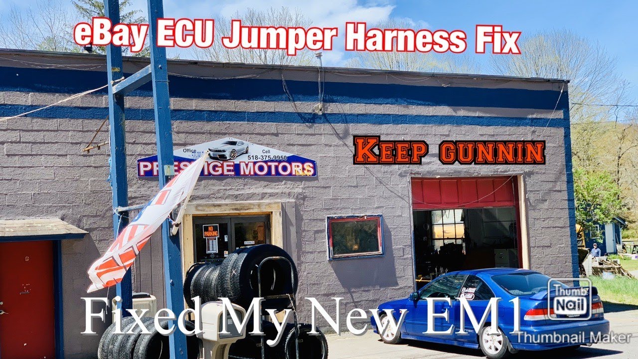 (EBAY) OBD2 To OBD1 ECU Jumper/Step Down Harness RPM Problem Fix