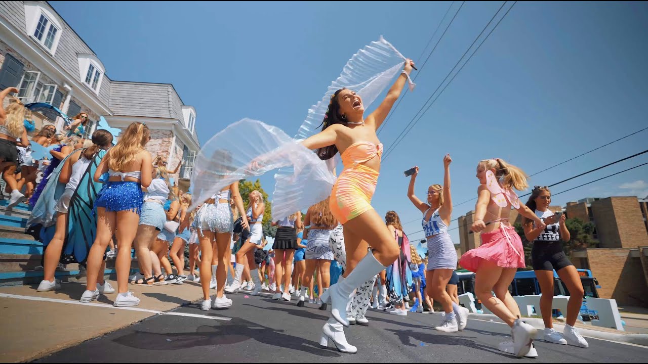 University of Kansas Pi Beta Phi Bid Day 2021