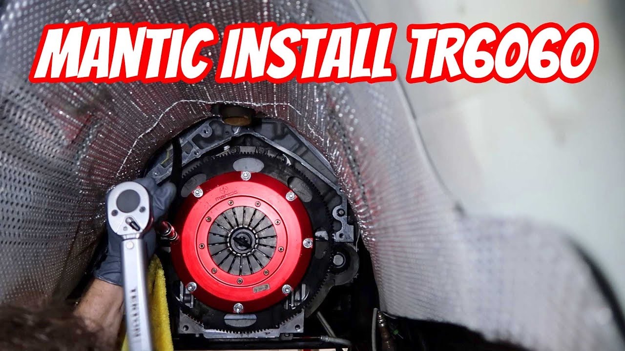 Как установить двухдисковое сцепление Mantic TR6060