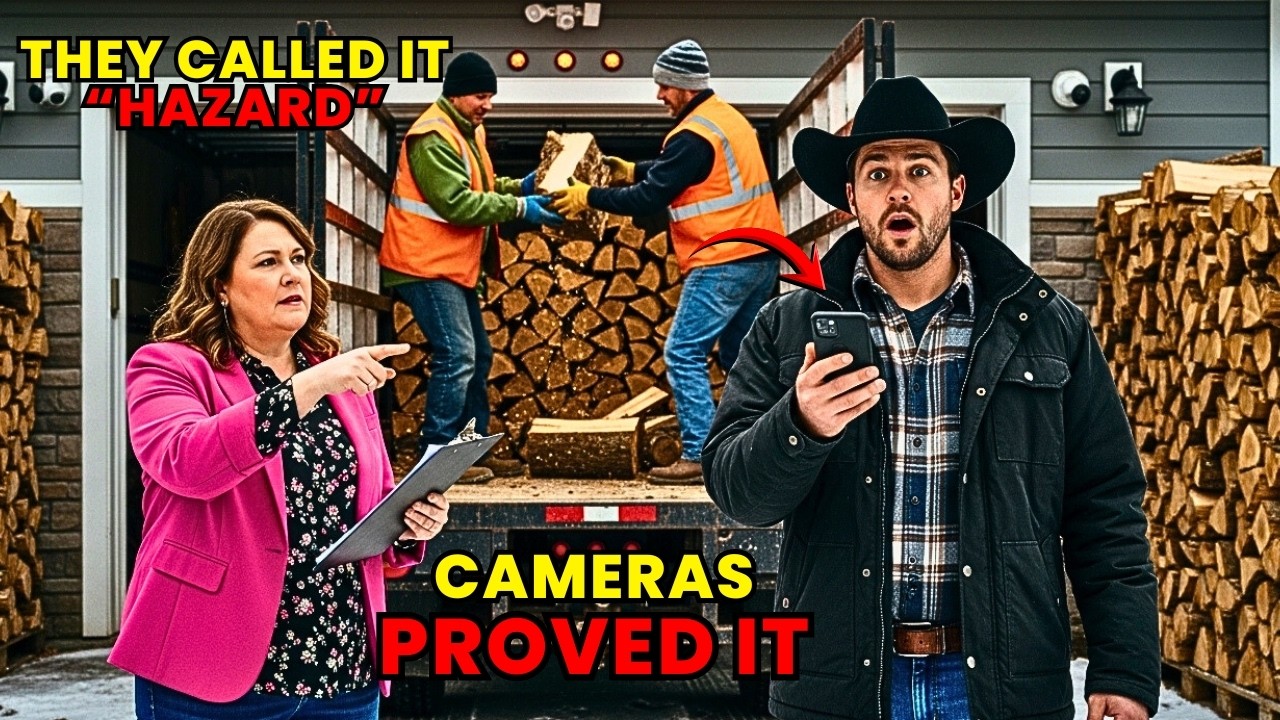 HOA Removed My Firewood During the Storm — They Didn’t Know My Cameras Were On