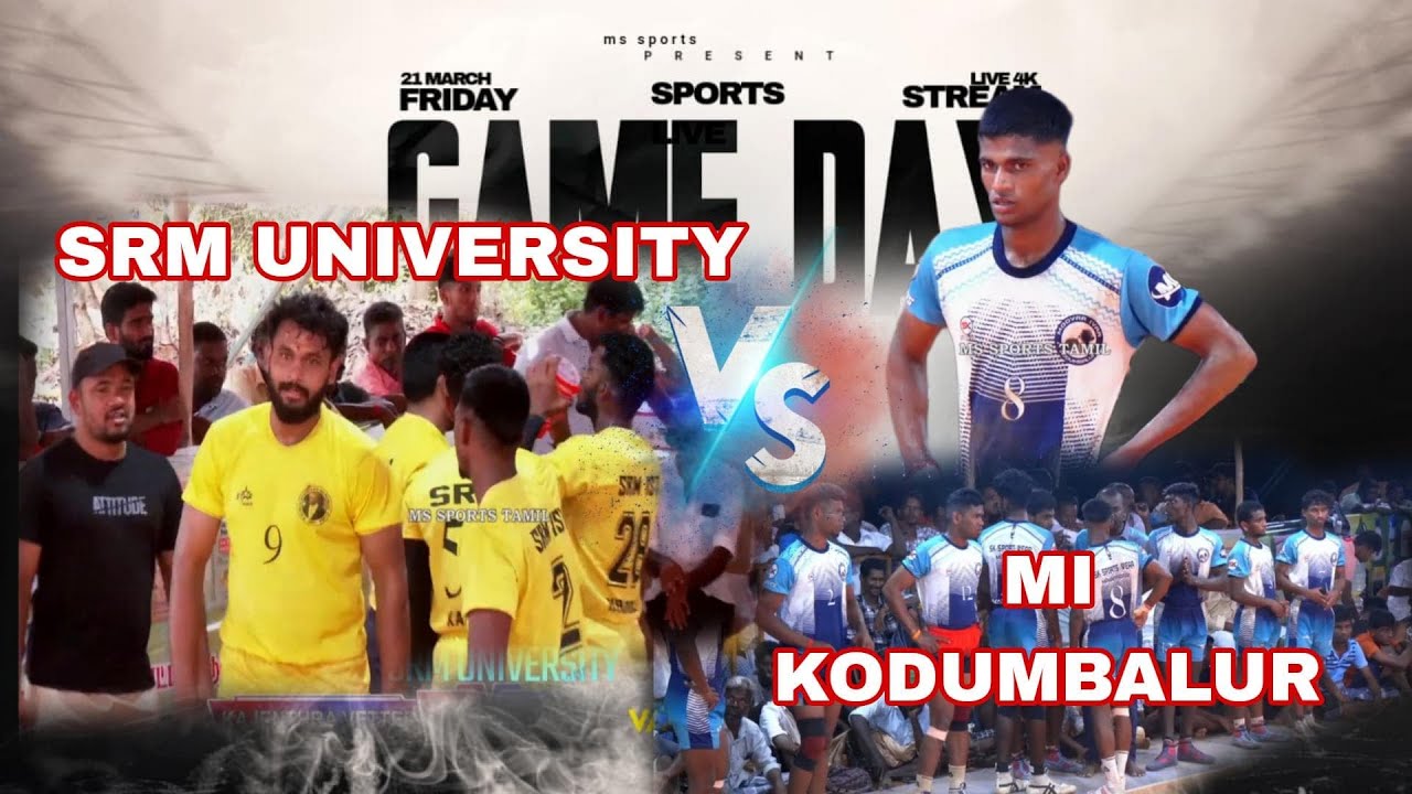 QF|MI KODUMBALUR vs SRM UNIVERSITY  |VANAKKANKADU KABADDI TOURANMENT-2025