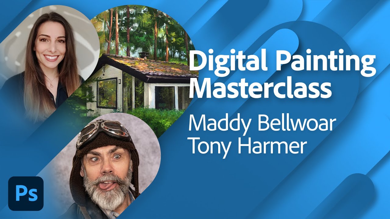 Digital Painting Masterclass with Maddy Bellwoar and Tony Harmer | Adobe Live