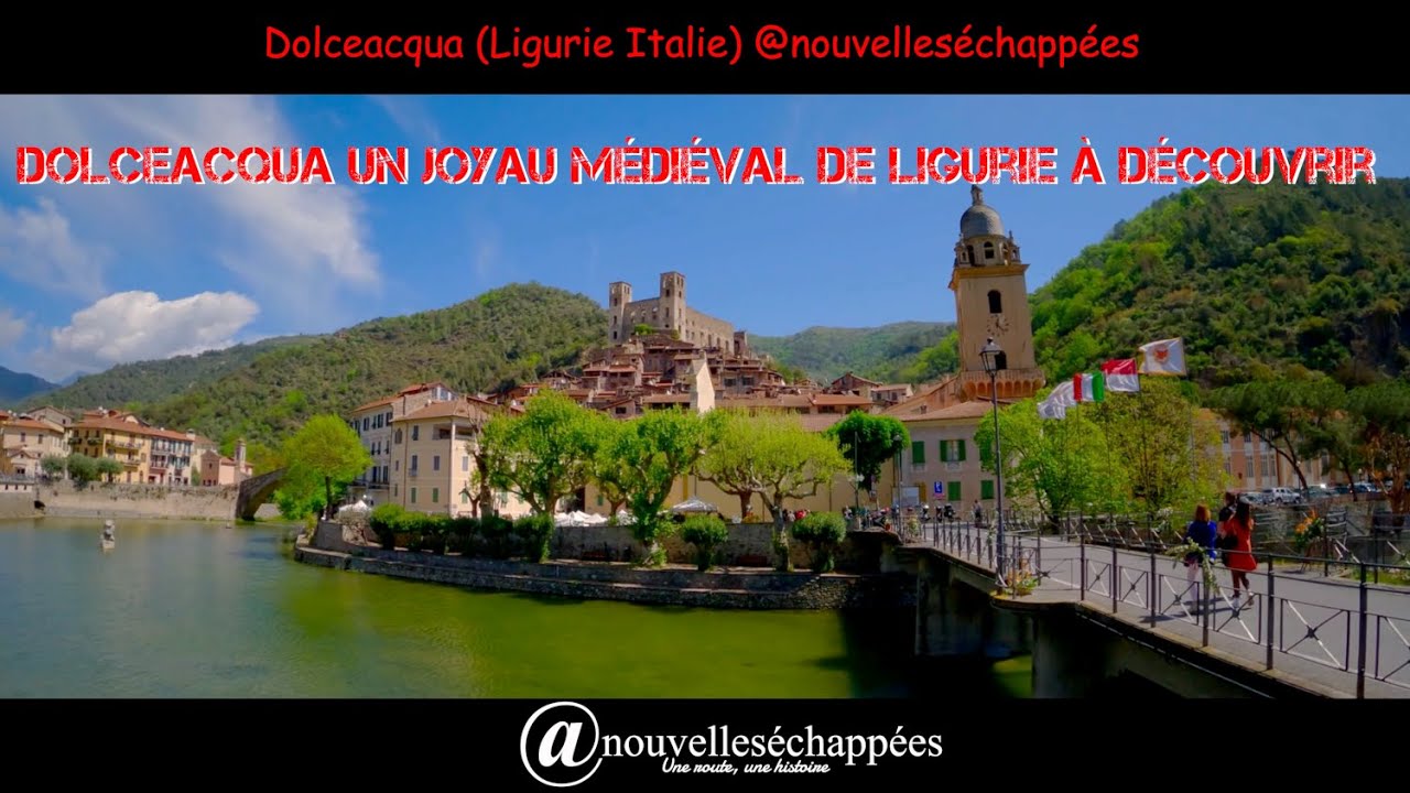 Dolceacqua (Ligurie) #nouvellesechappees #découverte #campingcar #dolceacqua #ligurie #italie #drone