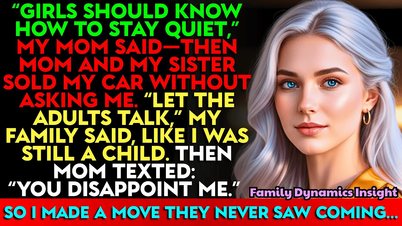 My Mom Told Me Girls Should Stay Quiet—So I Said One Word...