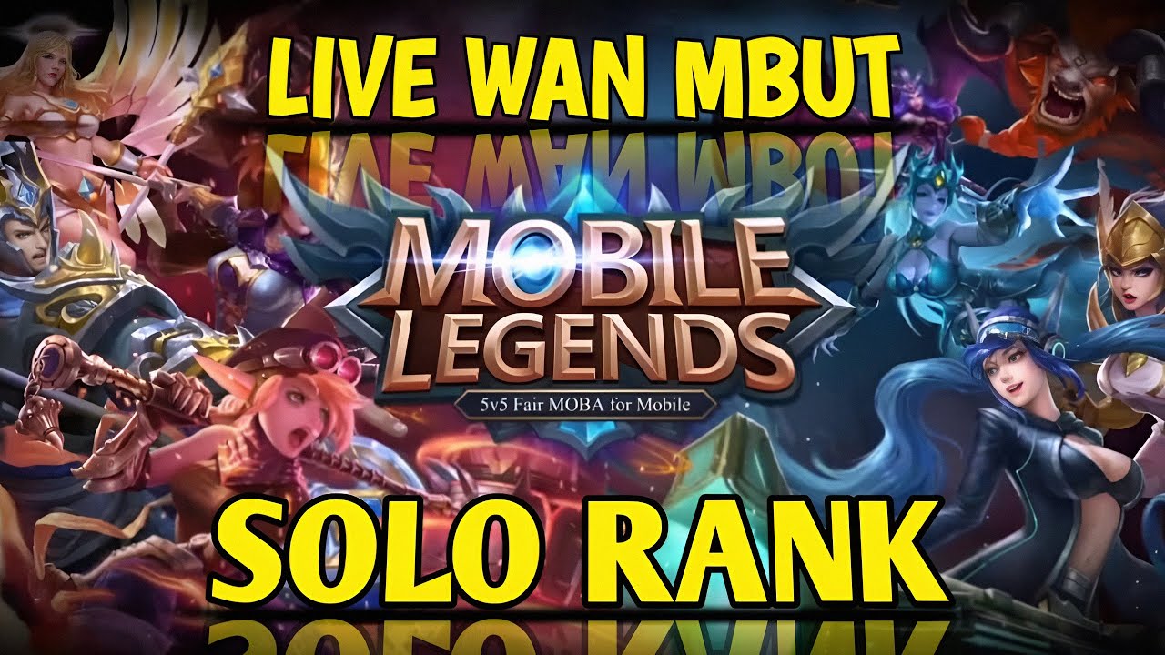 🔴  LIVE MLBB  SOLO RANK, im Random Auto Stress 😤🔥
Main SOLO RANK#wanmbutchannel #mlbb