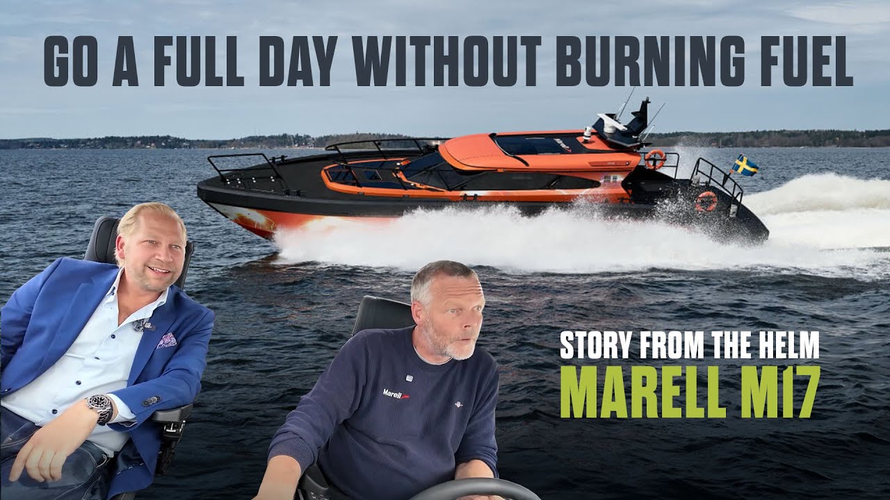How Marell Boats Created The 1st Hybrid Electric Patrol Boat M17 - Story From The Helm