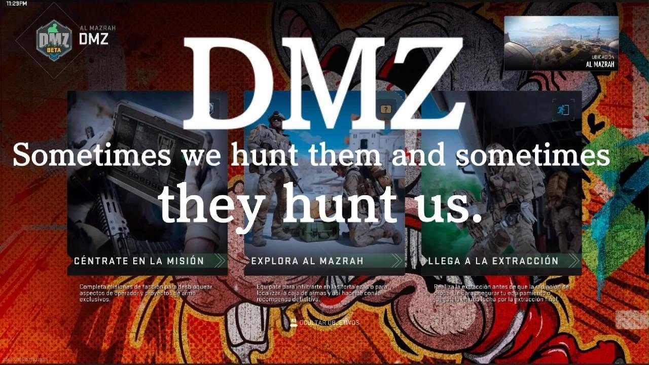 DMZ : Sometimes we hunt them and sometimes they hunt us to 😅