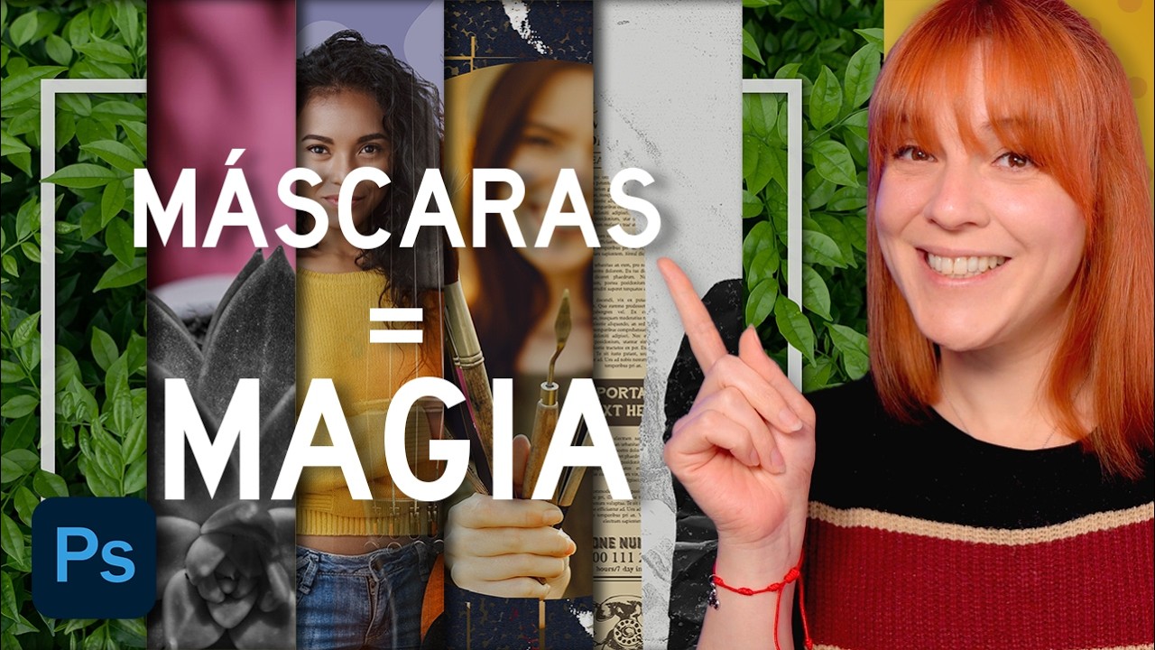 5 usos IMPRESCINDIBLES de las MÁSCARAS de capa en Photoshop