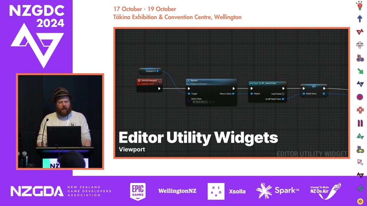 The Artist’s Guide to Editing the Editor | Jack Condon | NZGDC 2024