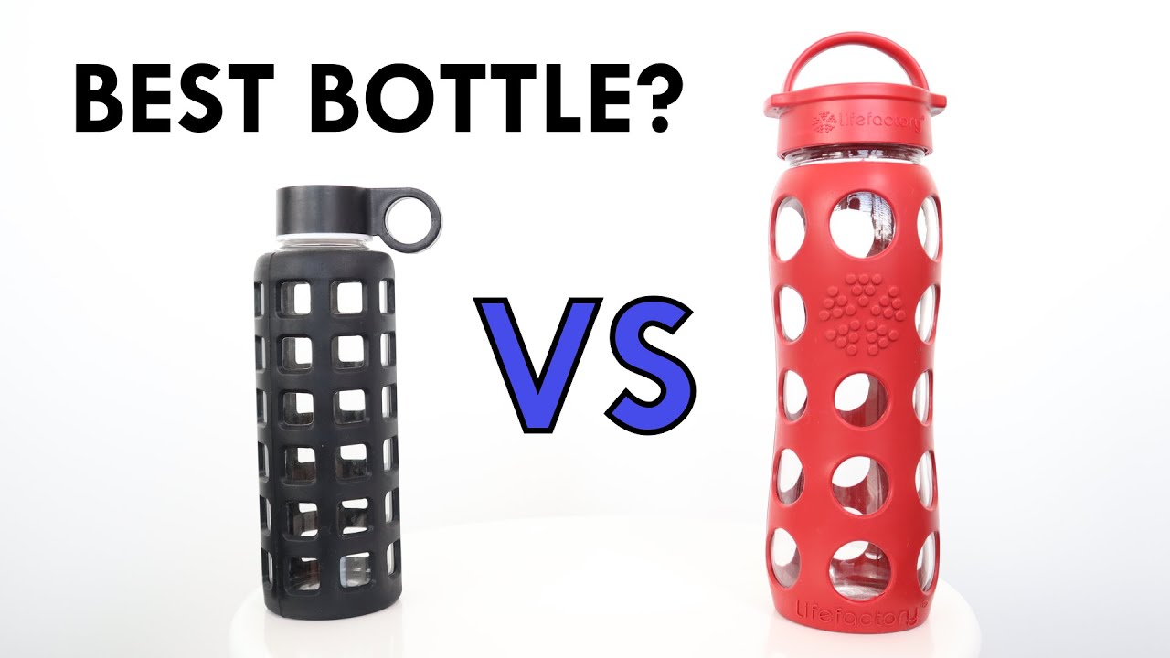 Best glass water bottle? Purifyou vs Lifefactory (2022)