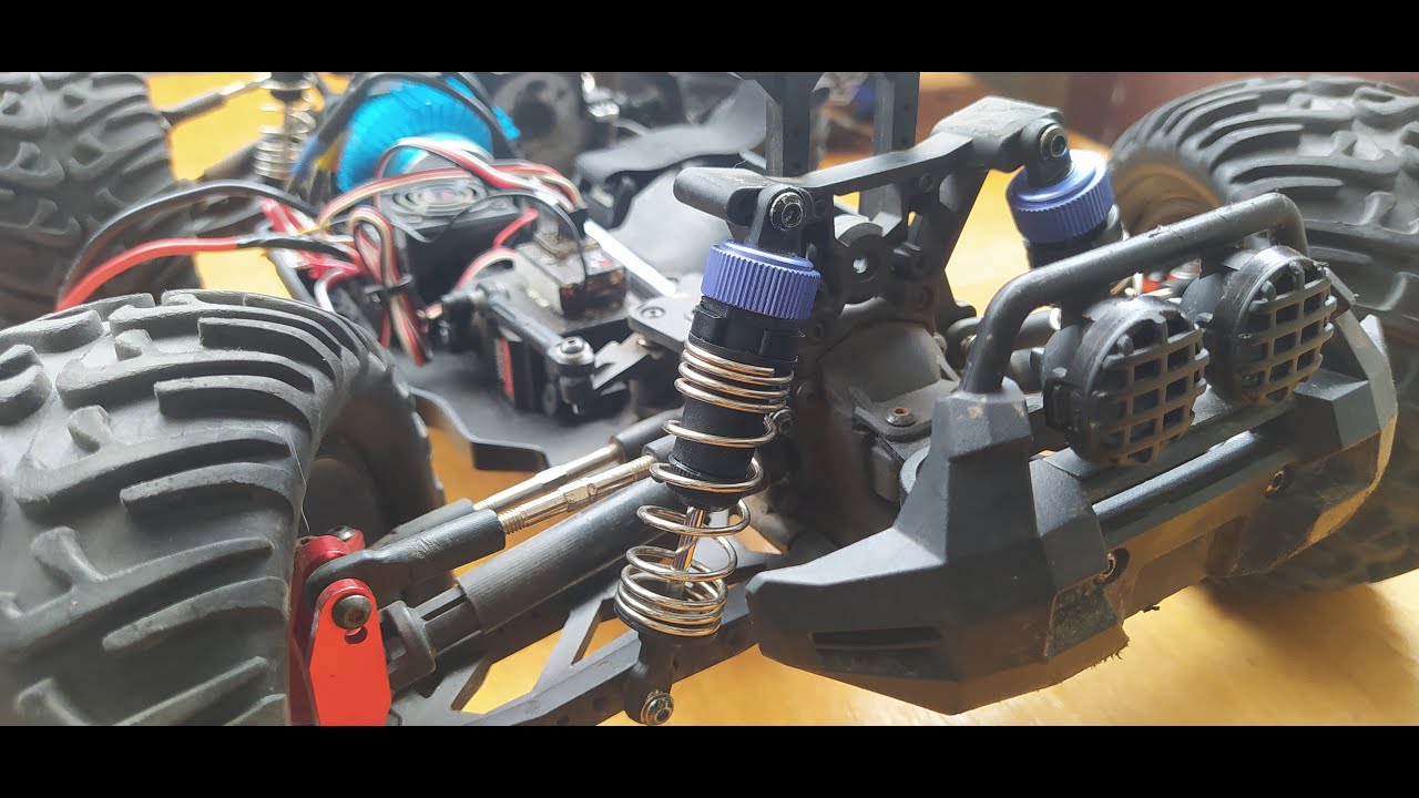 Замена масла амортизаторов Remo Hobby M-Max