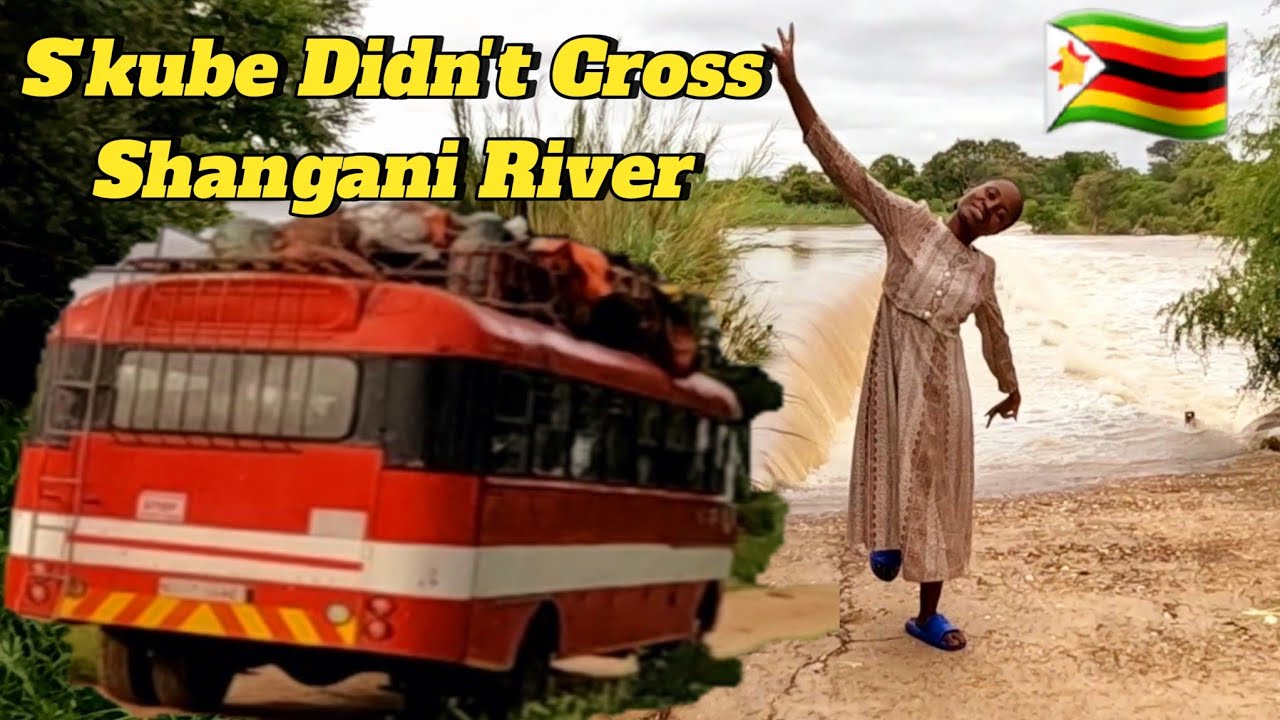 Sikube Bus Didn't Cross Shangani River it's Full 😳😳. Zimbabwe Village