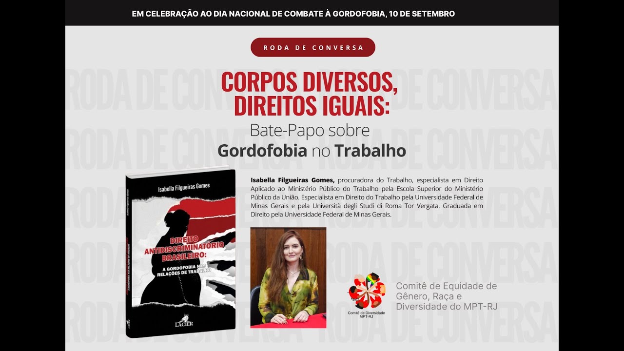 Roda de Conversa - Corpos Diversos, Direitos Iguais: Bate-Papo sobre Gordofobia no Trabalho