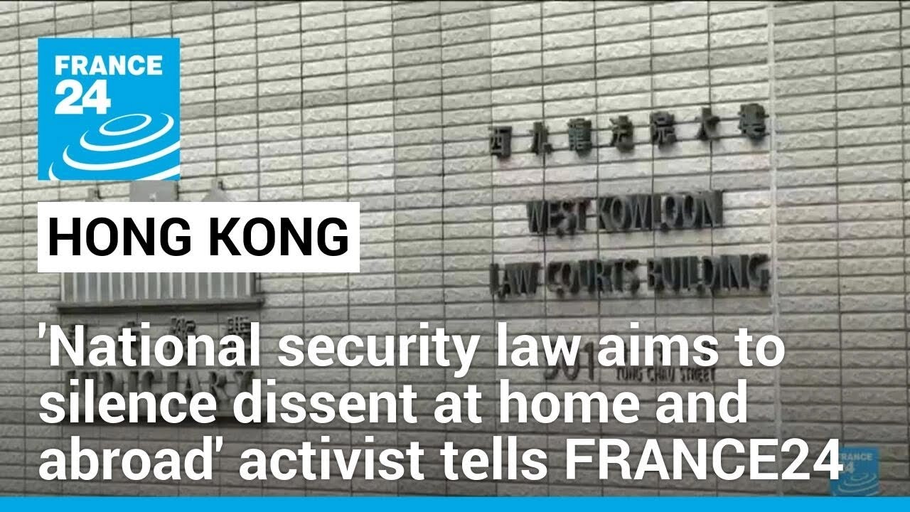 'National security law aims to silence dissent in Hong Kong but also abroad' • FRANCE 24 English