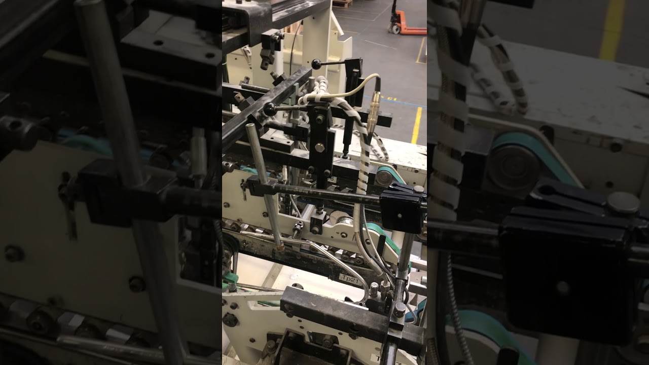 Bobst Media 100 III A2 used folder gluer line MEK16323