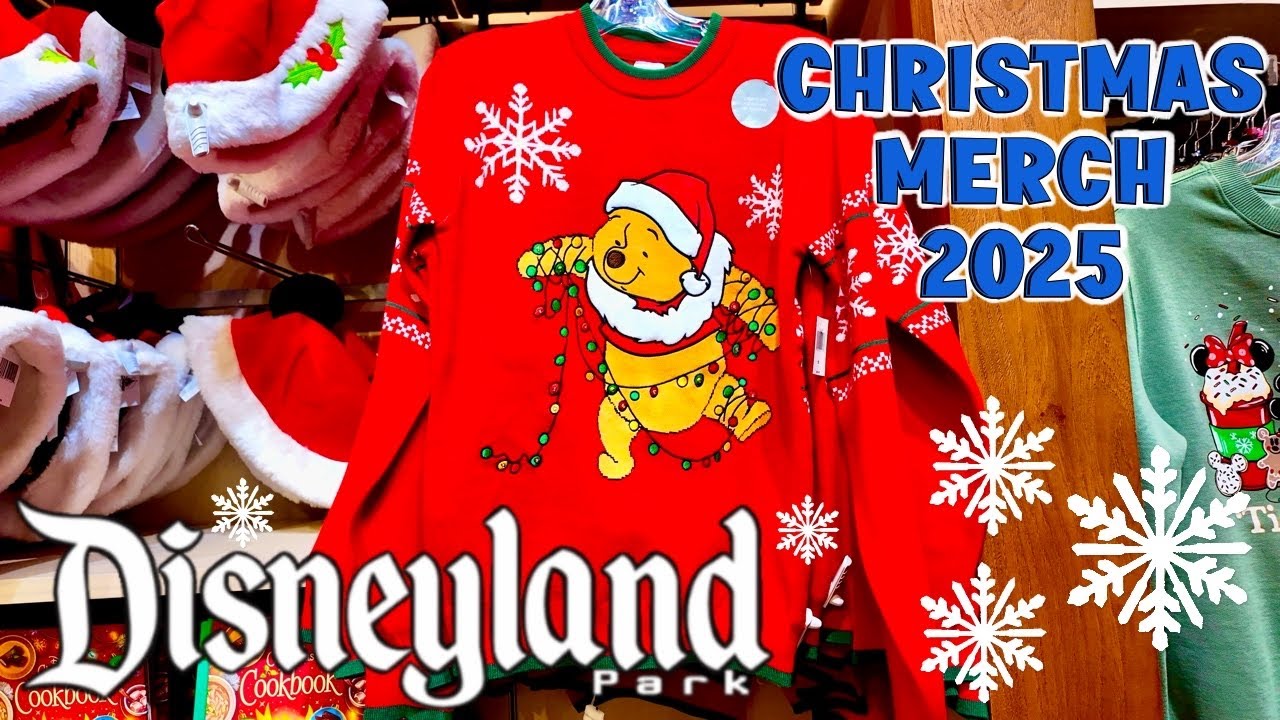 🎄✨ 2025 Christmas Disney Merch! ✨🎁 Cozy Jerseys, Mugs, Ears, Pajamas, Crocs, LoungeFly's & More