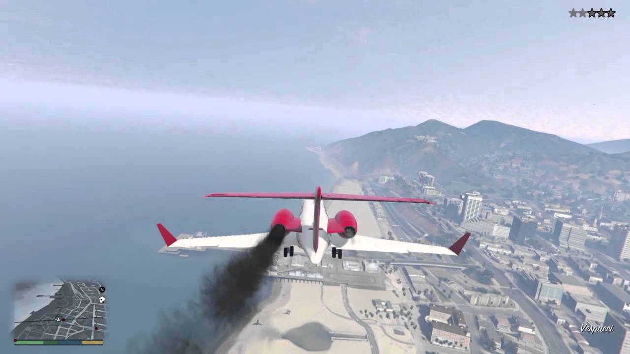 GTA V Emergency Landing [Solomon Richard mission: Legal Trouble] Spoiler warning!