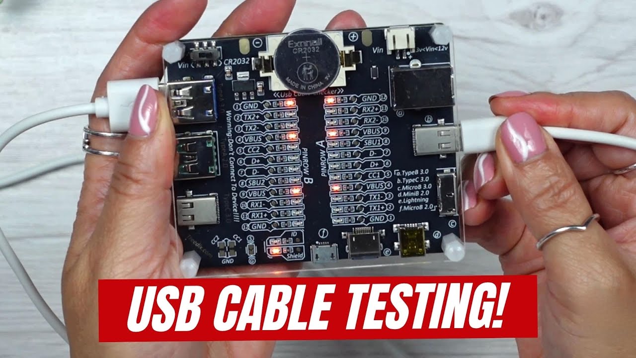 Testing My USB Cables with a Treedix Tester (What I Learned)