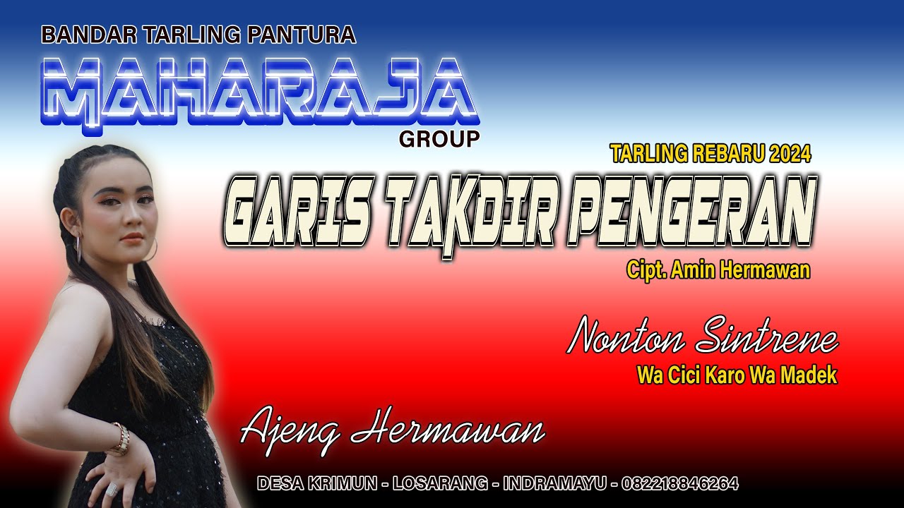 LAGU TARLING SINTRENAN || GARIS TAKDIR PENGERAN || Voc. Ajeng Hermawan || Cipt. Amin Hermawan