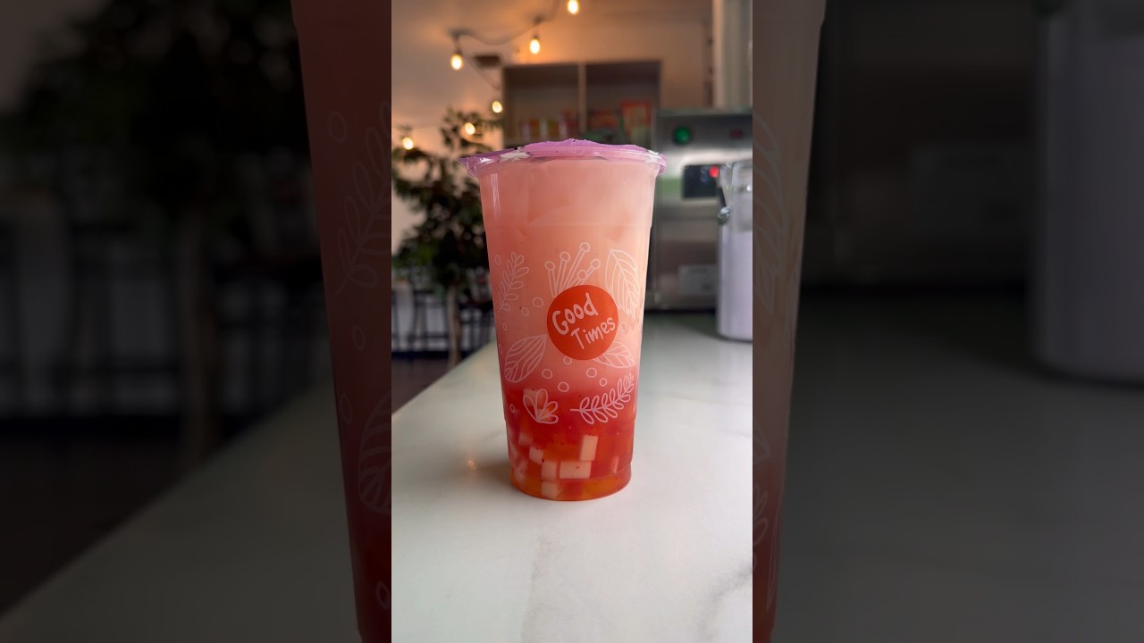 Strawberry Yogurt #smallbusiness #bubblemilktea #bubbletea #fyp #foryoupage  #foryou