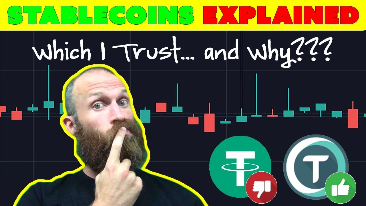 Stablecoins Explained - Tether vs TrueUSD vs DAI - MACD Crypto Strategy  [Trading Tip]