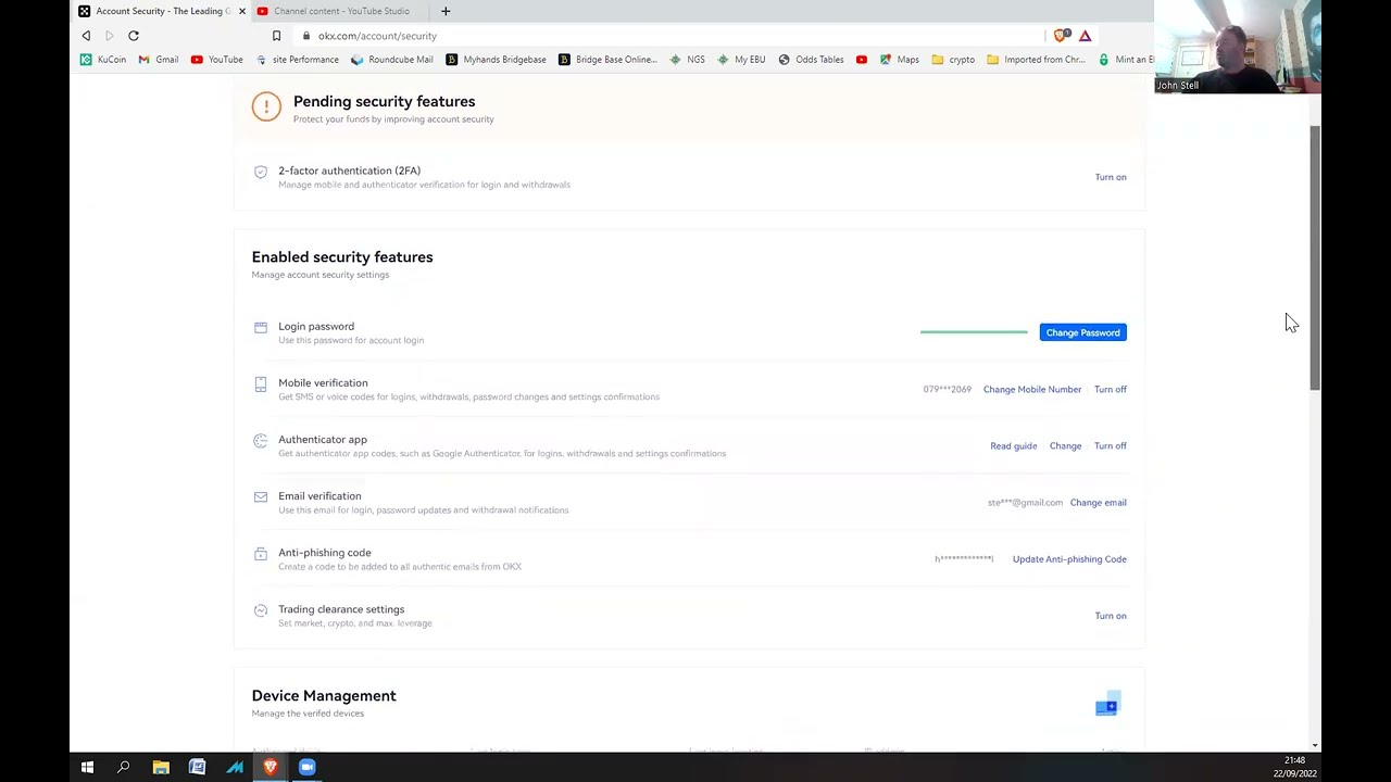 Using Google Authenticator on OKX to secure your crypto