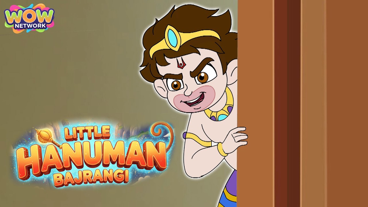Little Hanuman Bajrangi 08 | Selfie with Bajrangi 🐵📸 | Season 01 | Hindi Cartoon | Wow Network