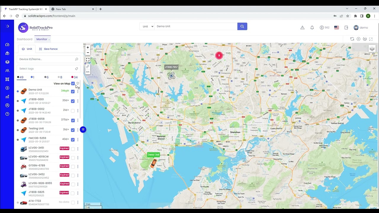 GPS Tracking base on GPS Tracker