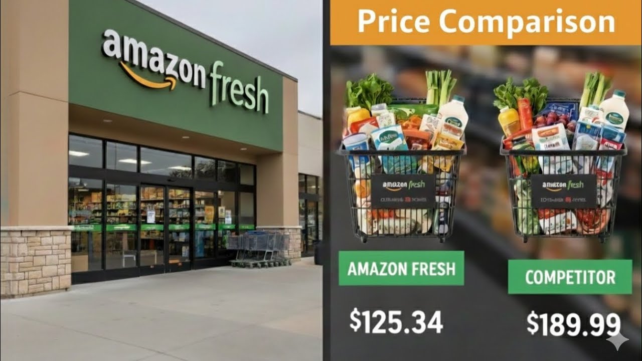 Покупки в продуктовом магазине Amazon Fresh | Сравнение цен